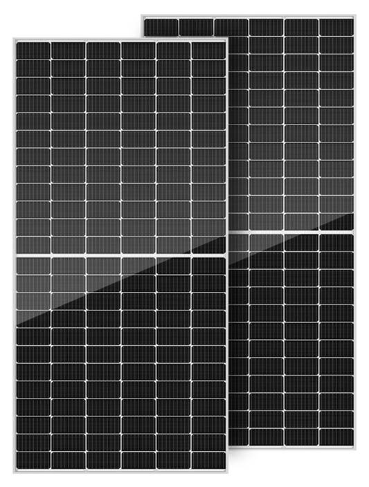 BlueSun 565W - Delsort solpanel - Bestillingsvare, leveringstid ca. 2 mnd