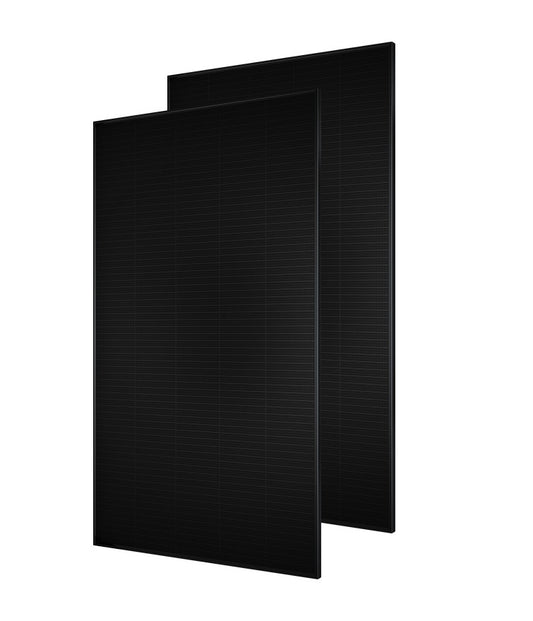 BlueSun 450W - Bifacial Helsort solpanel - På lager